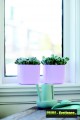 Prima-květináče Plastový obal ELHO – moderní plastový obal na květináče, designový, barevný samozavlažovací plastové venkovní závěsné