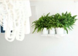 Prima-květináče nástěnná podpěra Minigarden® pro uchycení vertikálních květináčů Minigarden® na stěnu samozavlažovací plastové venkovní závěsné