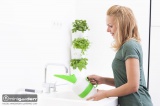 Prima-květináče moderní designová konvička na zalévání Minigarden® určená pro všechny typy květináčů samozavlažovací plastové venkovní závěsné