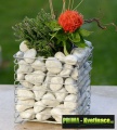 Prima-květináče gabionový květináč samozavlažovací plastové venkovní závěsné