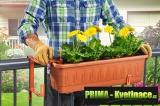 Prima-květináče Fantazie – plastové držáky na truhlíky samozavlažovací plastové venkovní závěsné