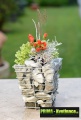 Prima-květináče gabionový květináč samozavlažovací plastové venkovní závěsné