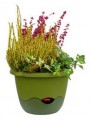 Prima-květináče Plastový samozavlažovací květináč Mareta 30 - závěsný samozavlažovací plastové venkovní závěsné